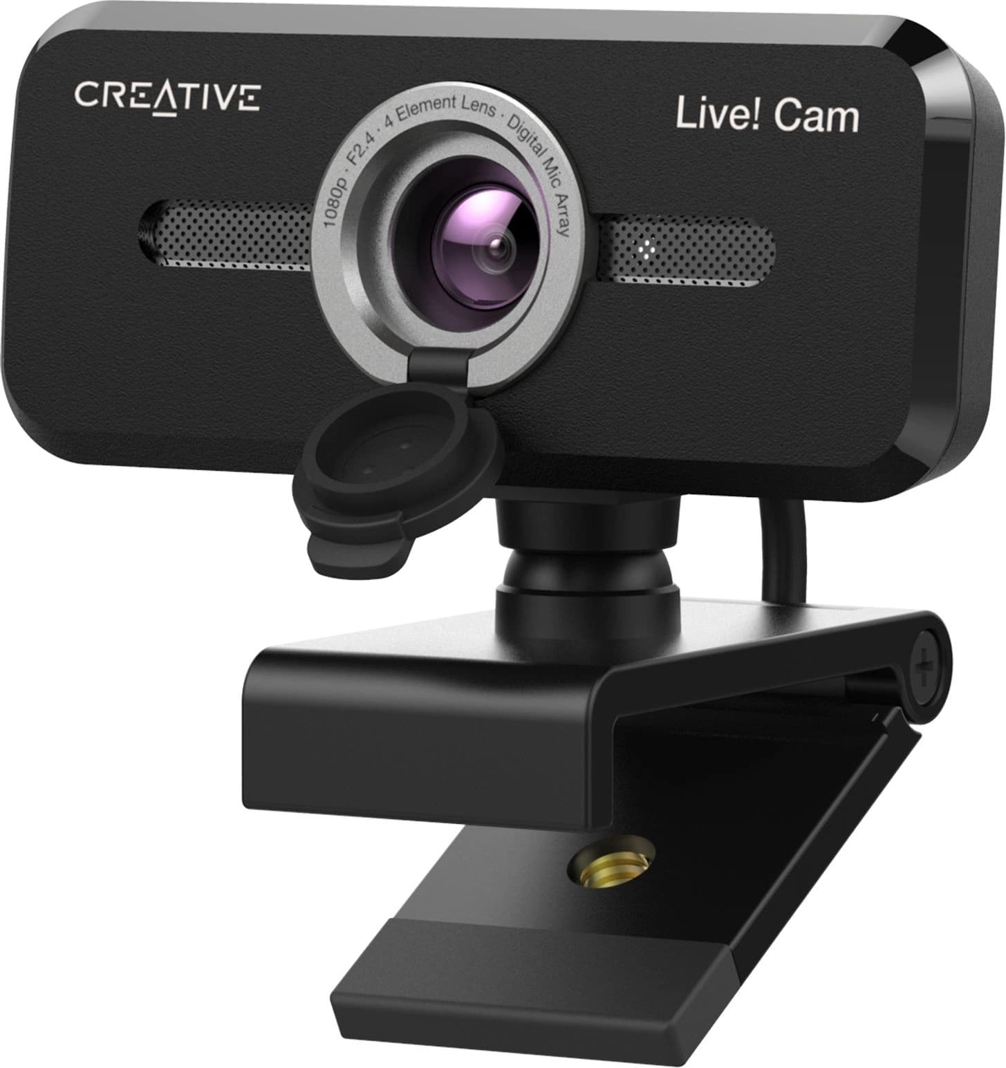 Камера Web Creative Live! Cam SYNC 1080P V2 черный 2Mpix (1920x1080) USB2.0 с микрофоном (73VF088000000) - фото 5