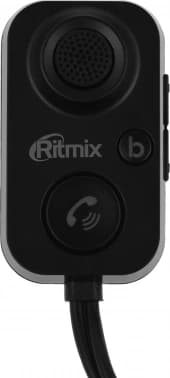 Автомобильный FM-модулятор Ritmix BTR-100 черный BT (80001126) - фото 2