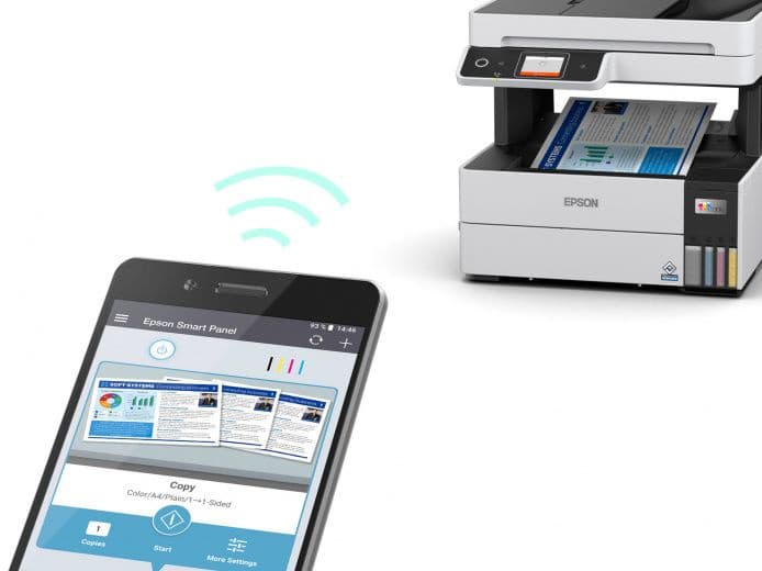 МФУ струйный Epson L6490 (C11CJ88405/404/502/507) A4 Duplex Net WiFi серый - фото 4