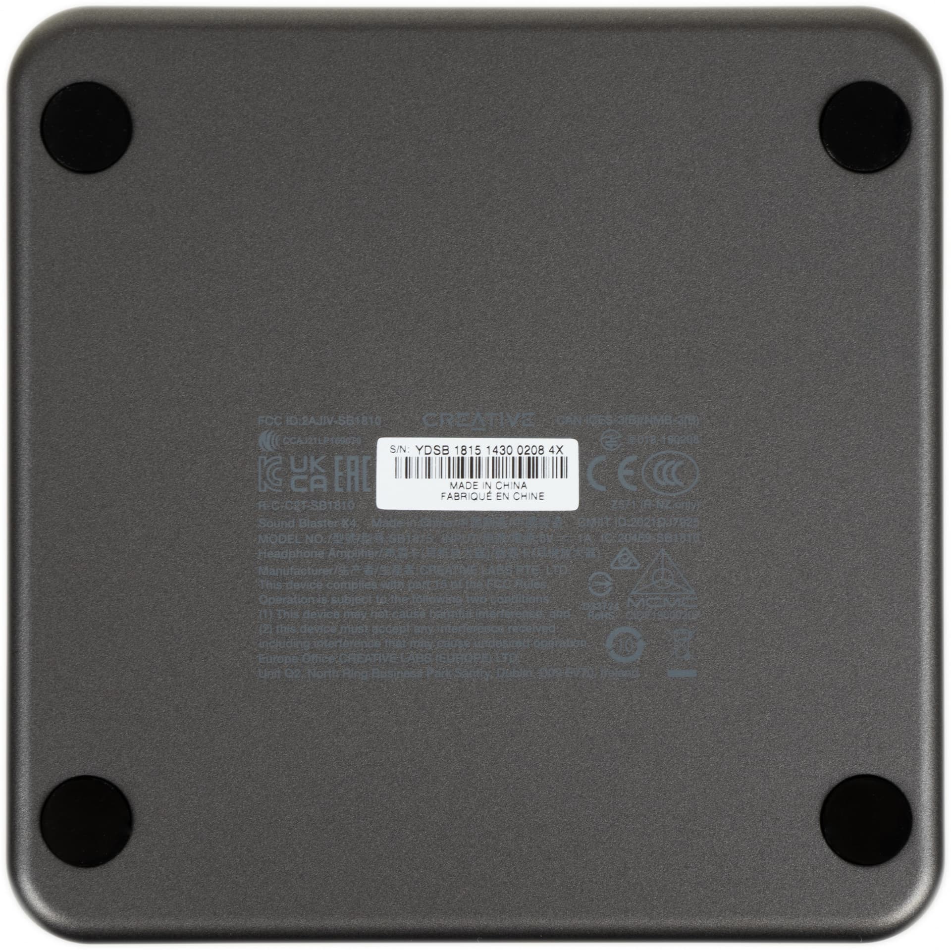 Звуковая карта Creative USB Sound Blaster X4 (Super X-Fi Ultra DSP) 7.1 Ret