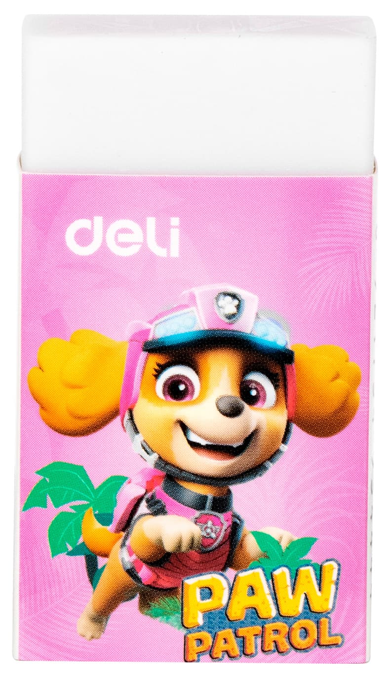 Ластик Deli Paw Patrol EH308 45х25х12мм ПВХ ассорти картонный дисплей (1шт) - фото 3