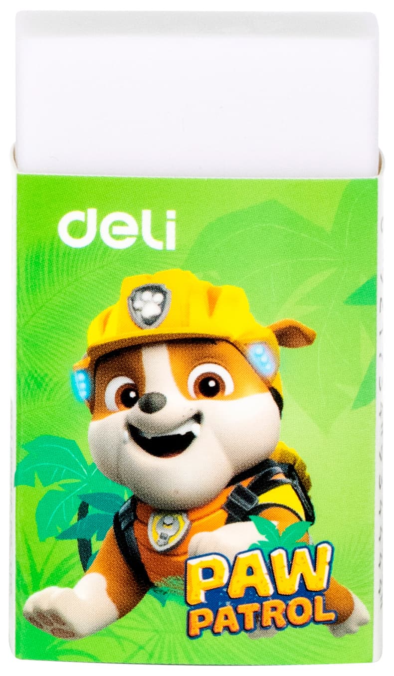 Ластик Deli Paw Patrol EH308 45х25х12мм ПВХ ассорти картонный дисплей (1шт) - фото 4