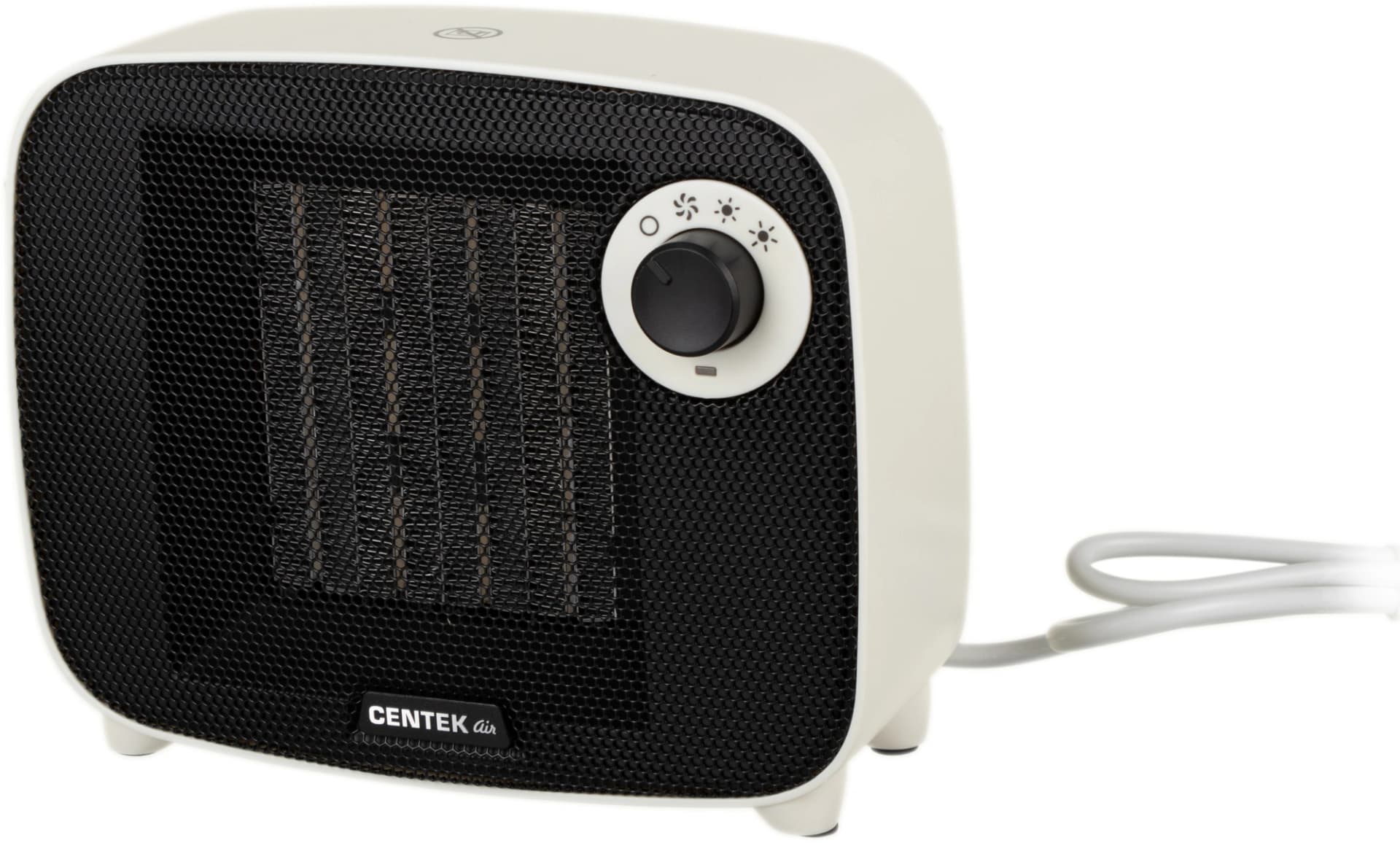 Тепловентилятор Centek CT-6023 1500Вт белый/черный - фото 4
