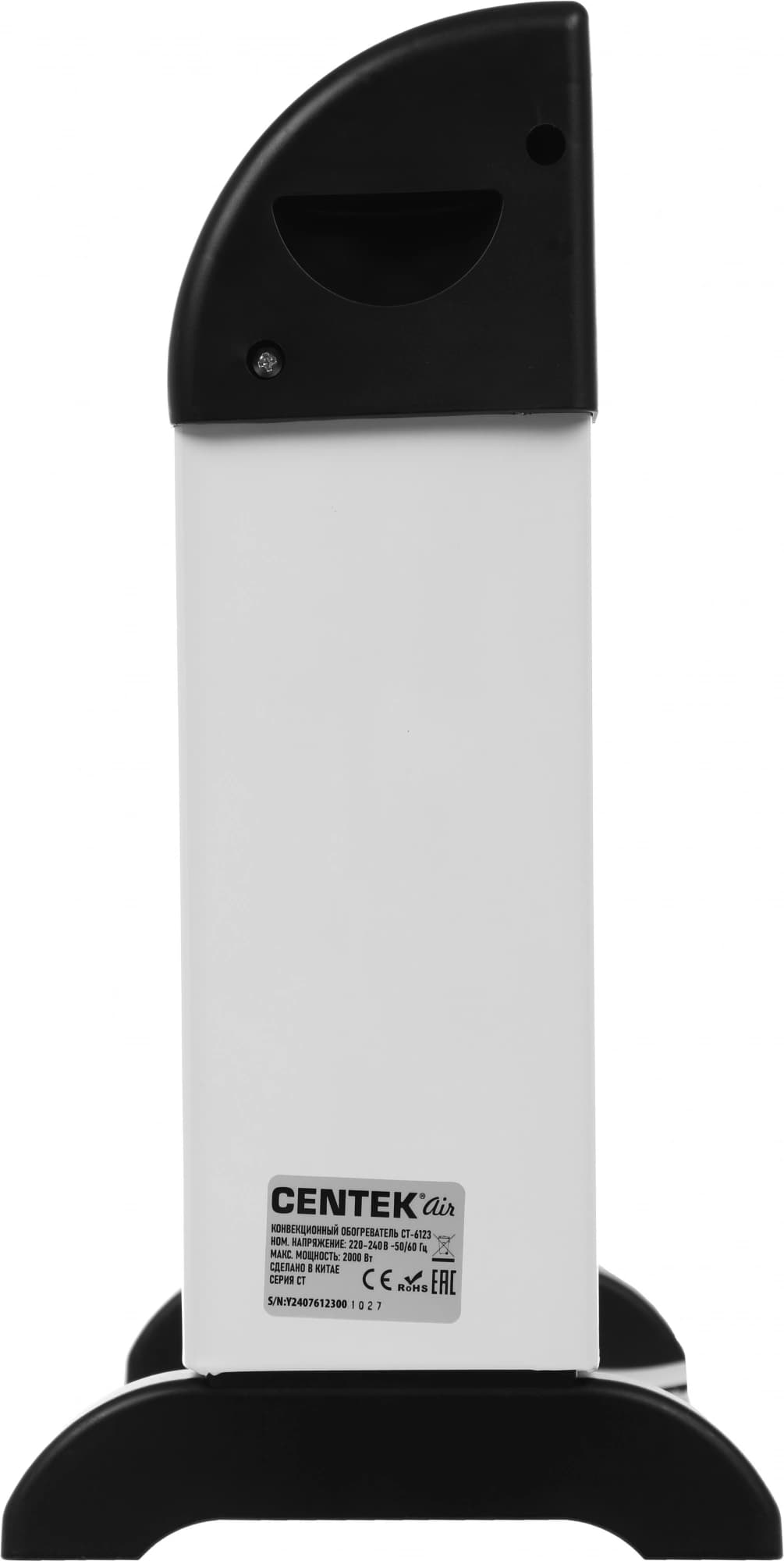 Конвектор Centek CT-6123 2000Вт белый/черный - фото 3