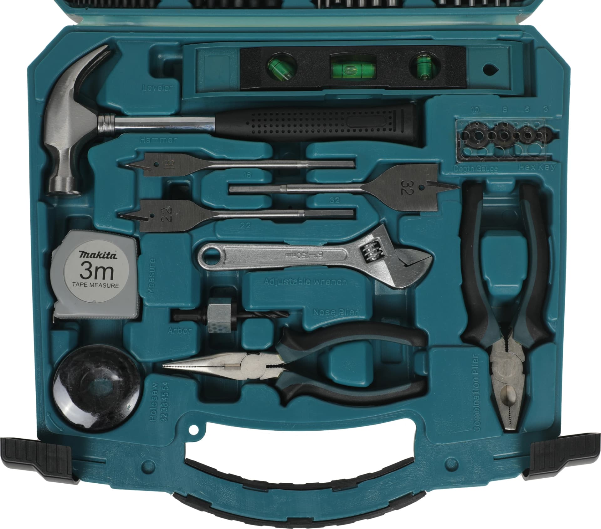 Набор принадлежностей Makita D-42042 103 предмета (жесткий кейс) - фото 3