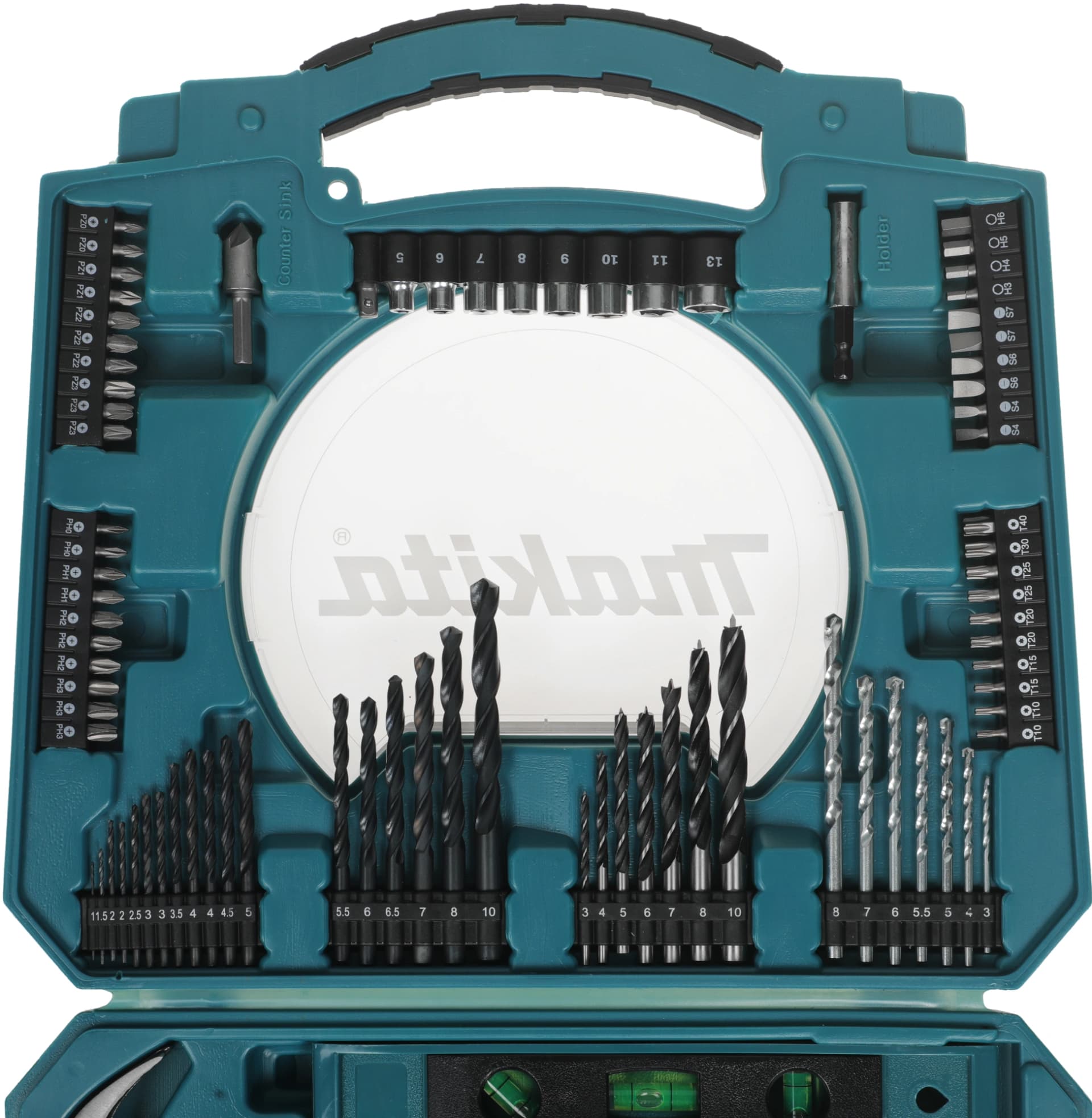 Набор принадлежностей Makita D-42042 103 предмета (жесткий кейс) - фото 4