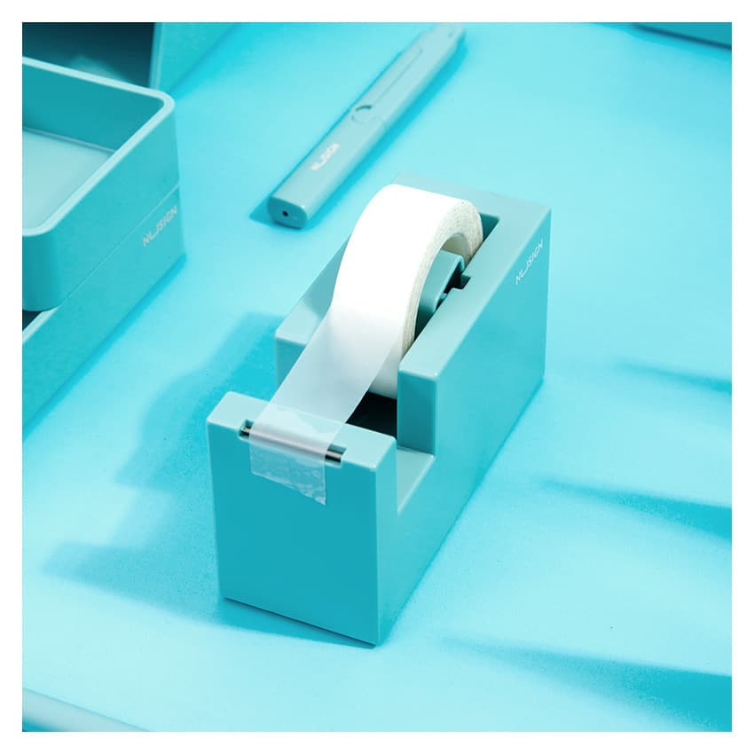 Диспенсер для клейкой ленты Deli Nusign NS121BLUE - фото 2