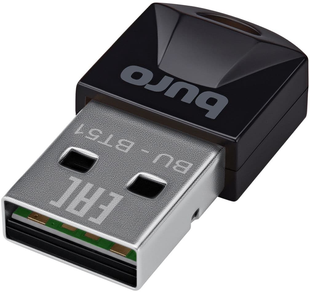 Адаптер USB Buro BU-BT51 BT5.1+EDR class 1.5 20м черный - фото 4