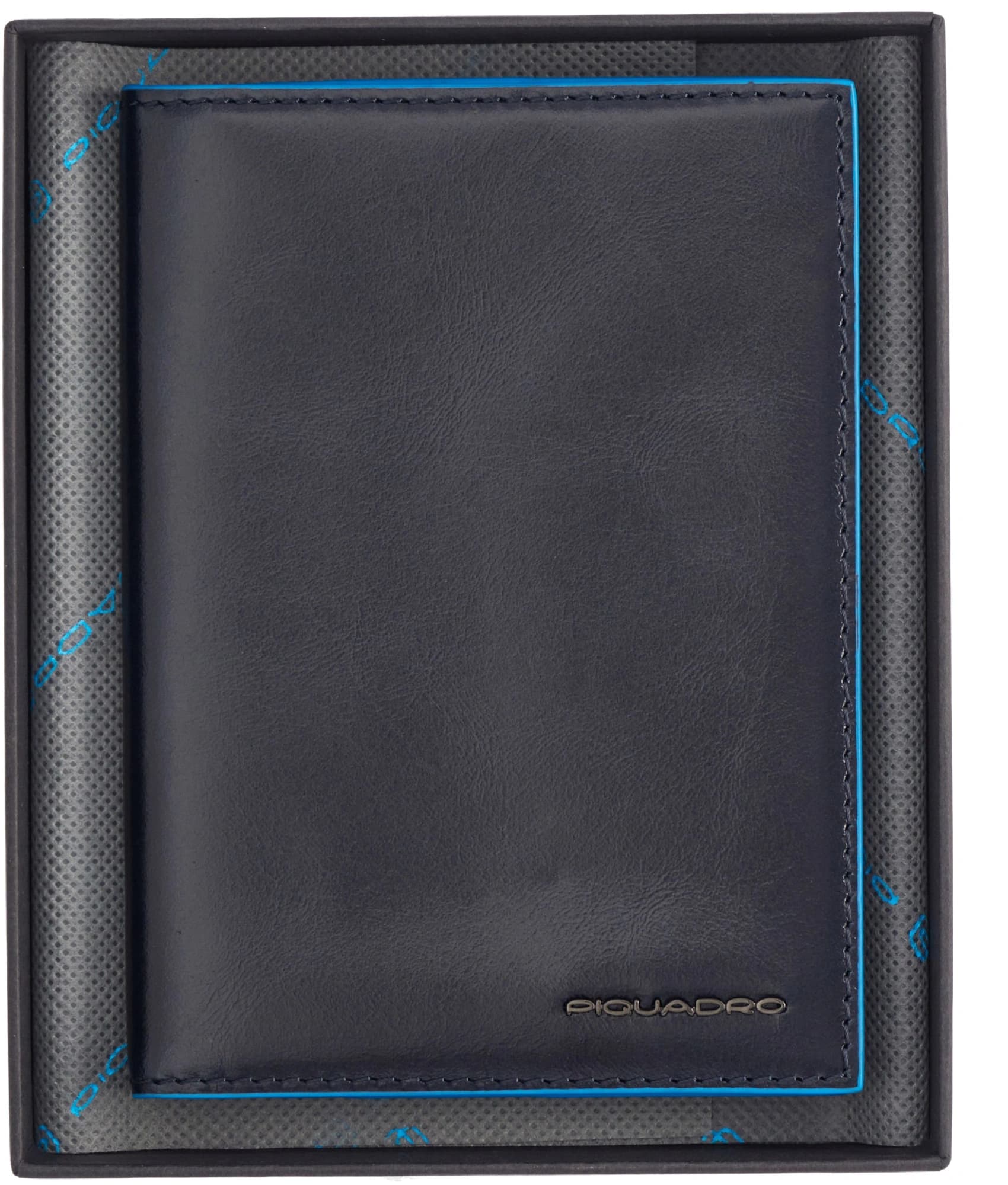 Обложка для документов Piquadro Blue Square PP5246B2R/BLU2 синий натур.кожа - фото 3