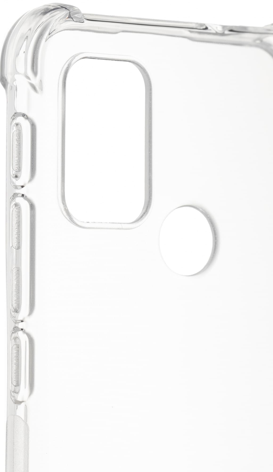 Чехол (клип-кейс) для Motorola Moto G20 Brosco прозрачный (MOTO-G20-HARD-TPU-TRANSPARENT) - фото 3