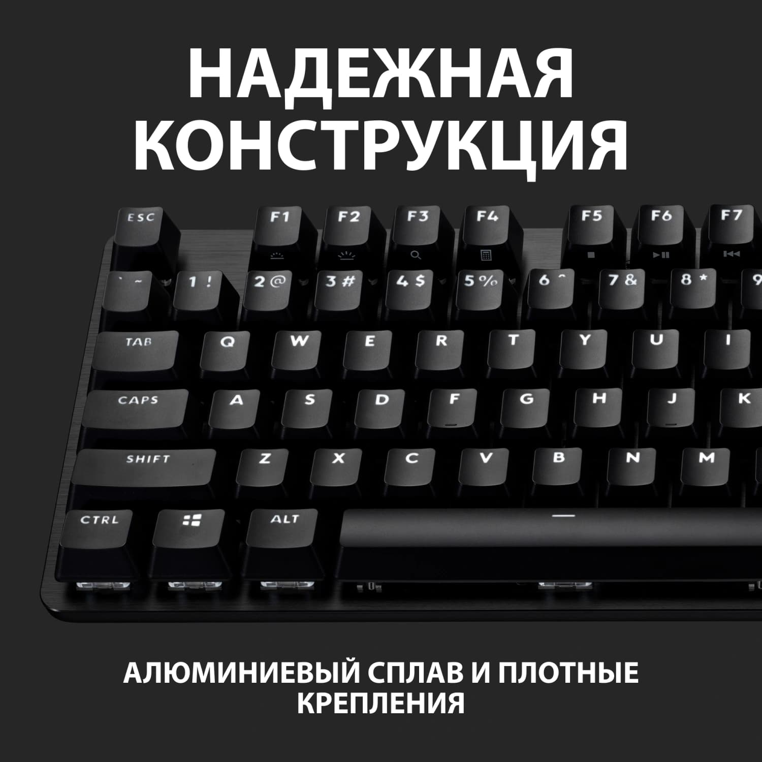 Клавиатура Logitech G413 SE механическая черный USB for gamer LED (920-010438) кабель 1.8м - фото 3