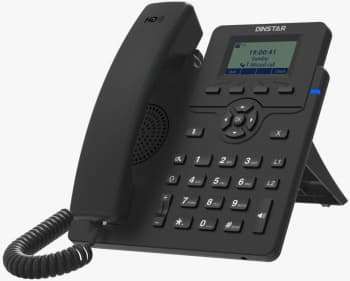 Телефон IP Dinstar C60SP черный - фото 5