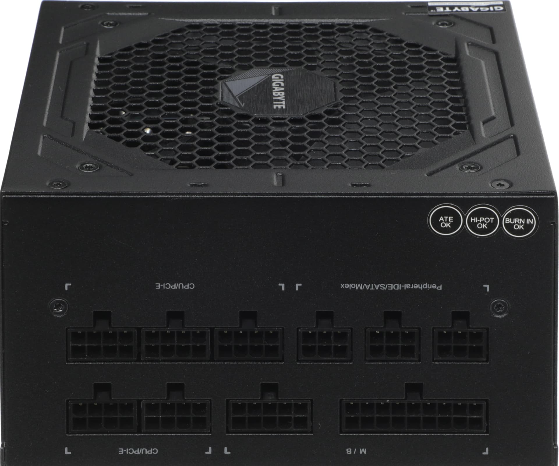 Блок питания Gigabyte ATX 1000W GP-UD1000GM PG5 V2 80+ gold (20+4pin) APFC 120mm fan 8xSATA Cab Manag RTL - фото 3