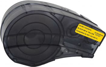 Картридж ленточный Cactus CS-M21-500595YL черный на желтом 12.7x6.4 для Brady BMP21-PLUS, BMP21-LAB - фото 5