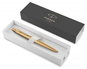 Ручка шариков. Parker Jotter Monochrome XL SE20 (2122754) зол.мат. M син. черн. подар.кор. - фото 5