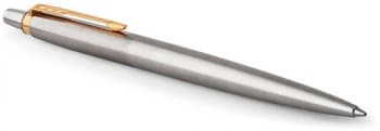 Набор ручек Parker Jotter Core FK691 (2093257) Stainless Steel GT сталь нержавеющая подар.кор. ручка перьевая, ручка шариковая сменный стержень 1стерж. стреловидный пиш. наконечник кругл. - фото 5