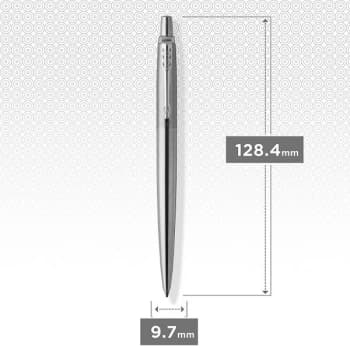 Набор ручек Parker Jotter Core KB61 (2093256) Stainless Steel CT подар.кор. ручка шариковая/карандаш механический 0.5 - фото 5