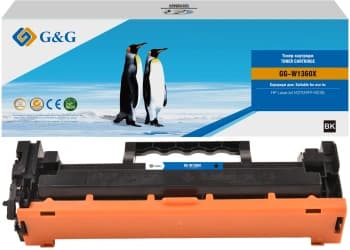 Картридж лазерный G&G 136X GG-W1360X черный (2600стр.) для HP LaserJet M211d/209/233/234 - фото 5