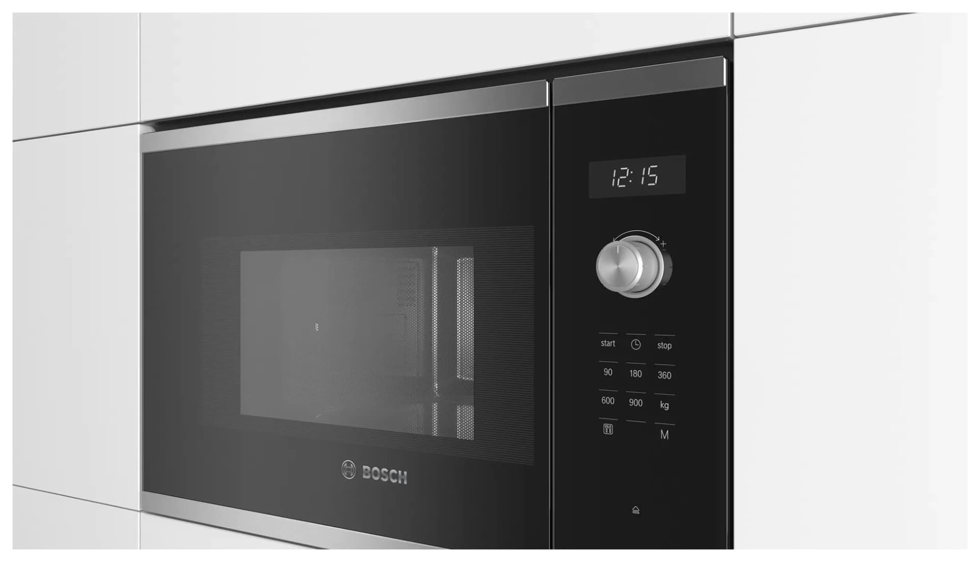 Микроволновая печь Bosch BFL554MS0 25л. 900Вт нержавеющая сталь/черный (встраиваемая) - фото 4