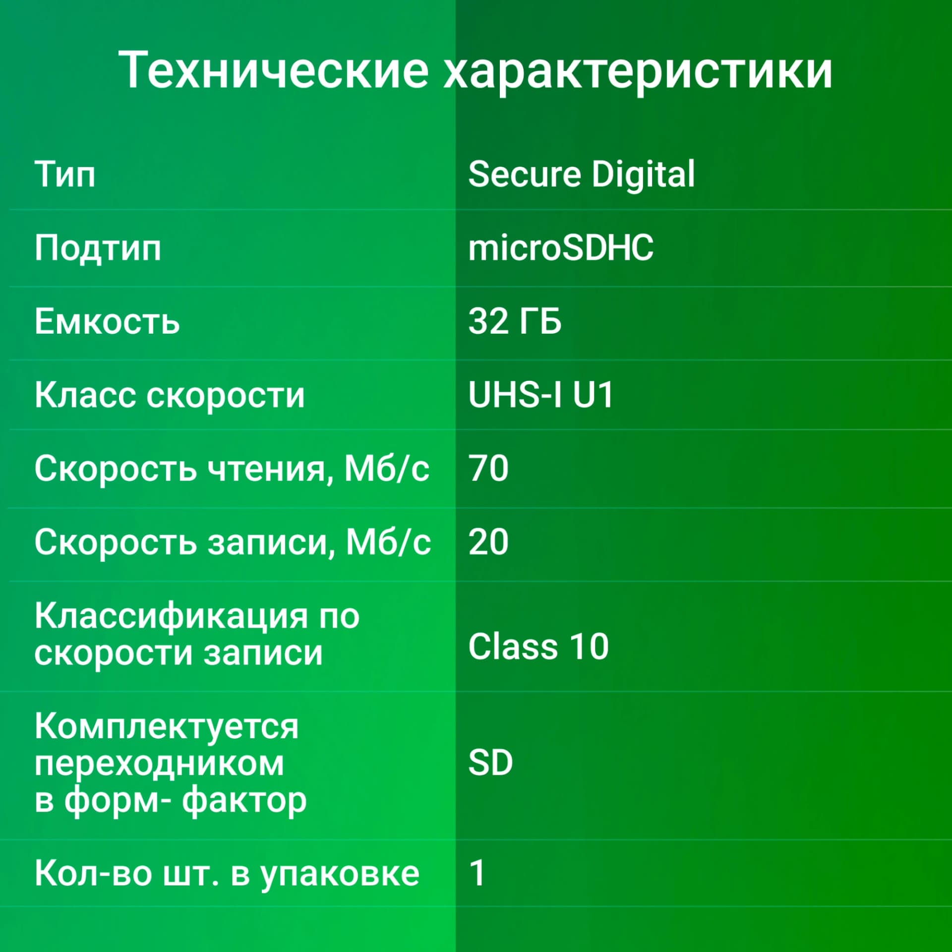 Флеш карта microSDHC 32GB Digma CARD10 V10 + adapter - фото 5