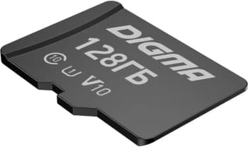 Флеш карта microSDXC 128GB Digma CARD10 V10 + adapter - фото 2