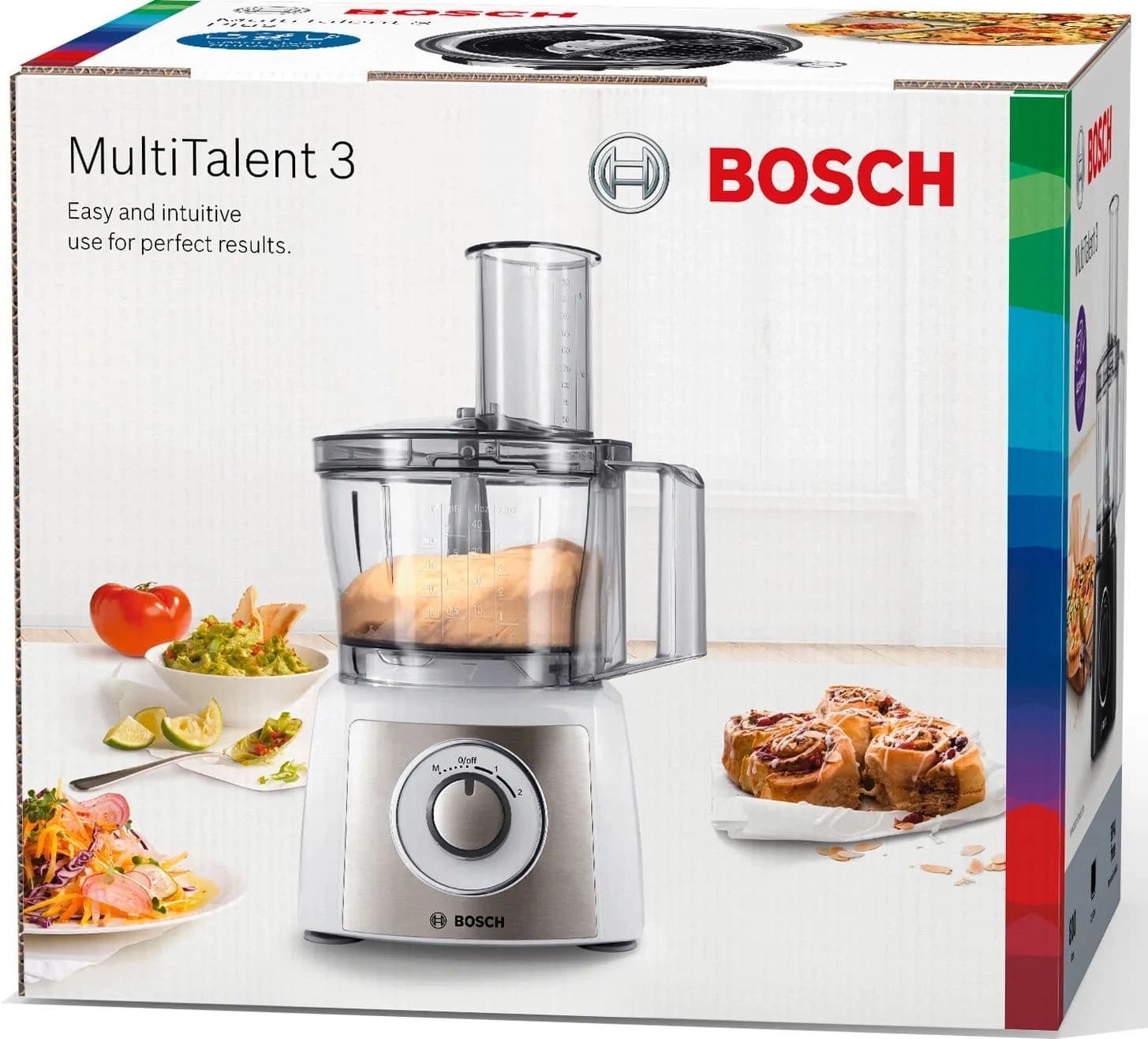 Кухонный комбайн Bosch MCM3501M 800Вт черный/нержавеющая сталь - фото 4