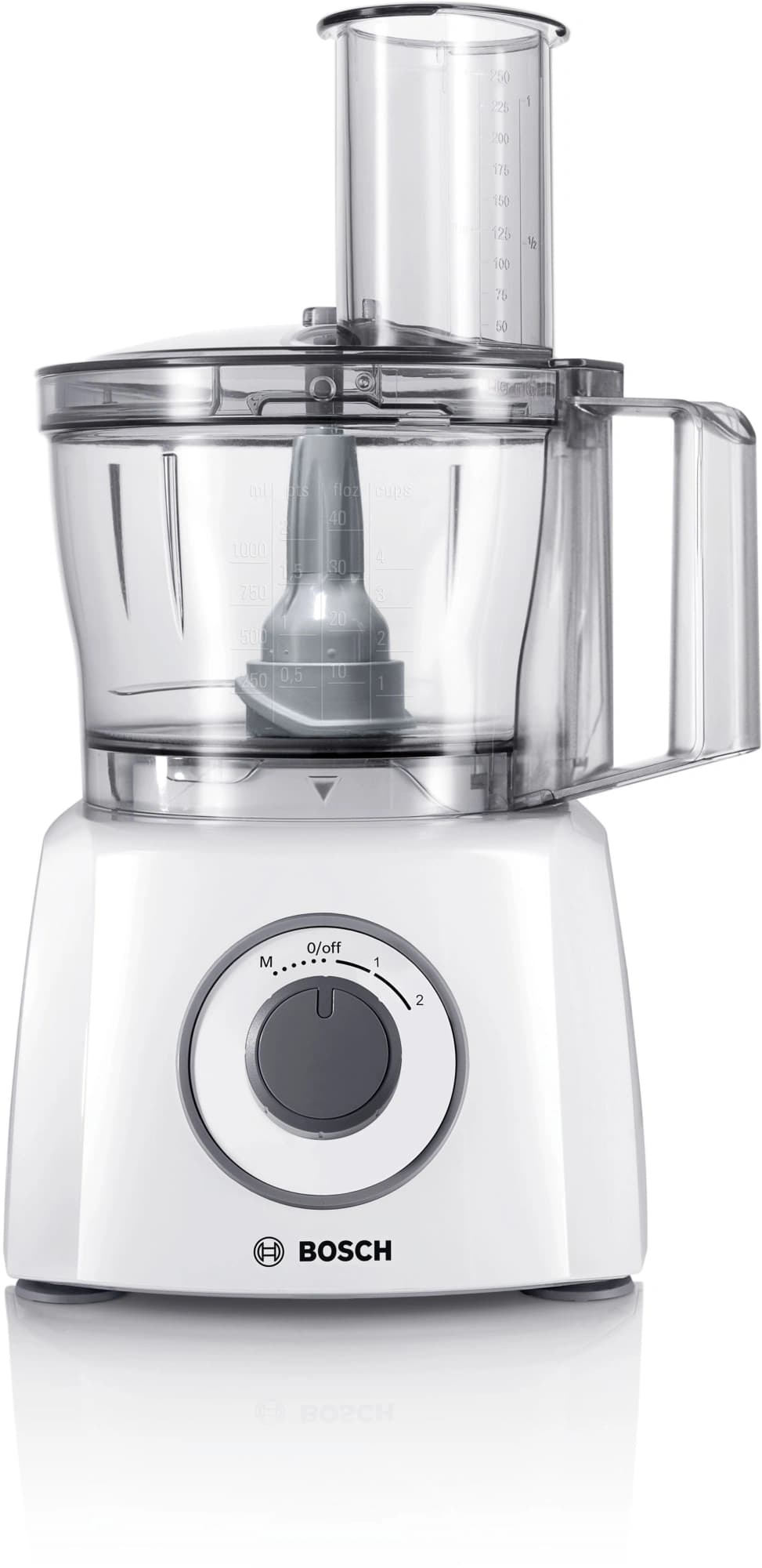 Кухонный комбайн Bosch MultiTalent 3 MCM3200W 800Вт белый - фото 4