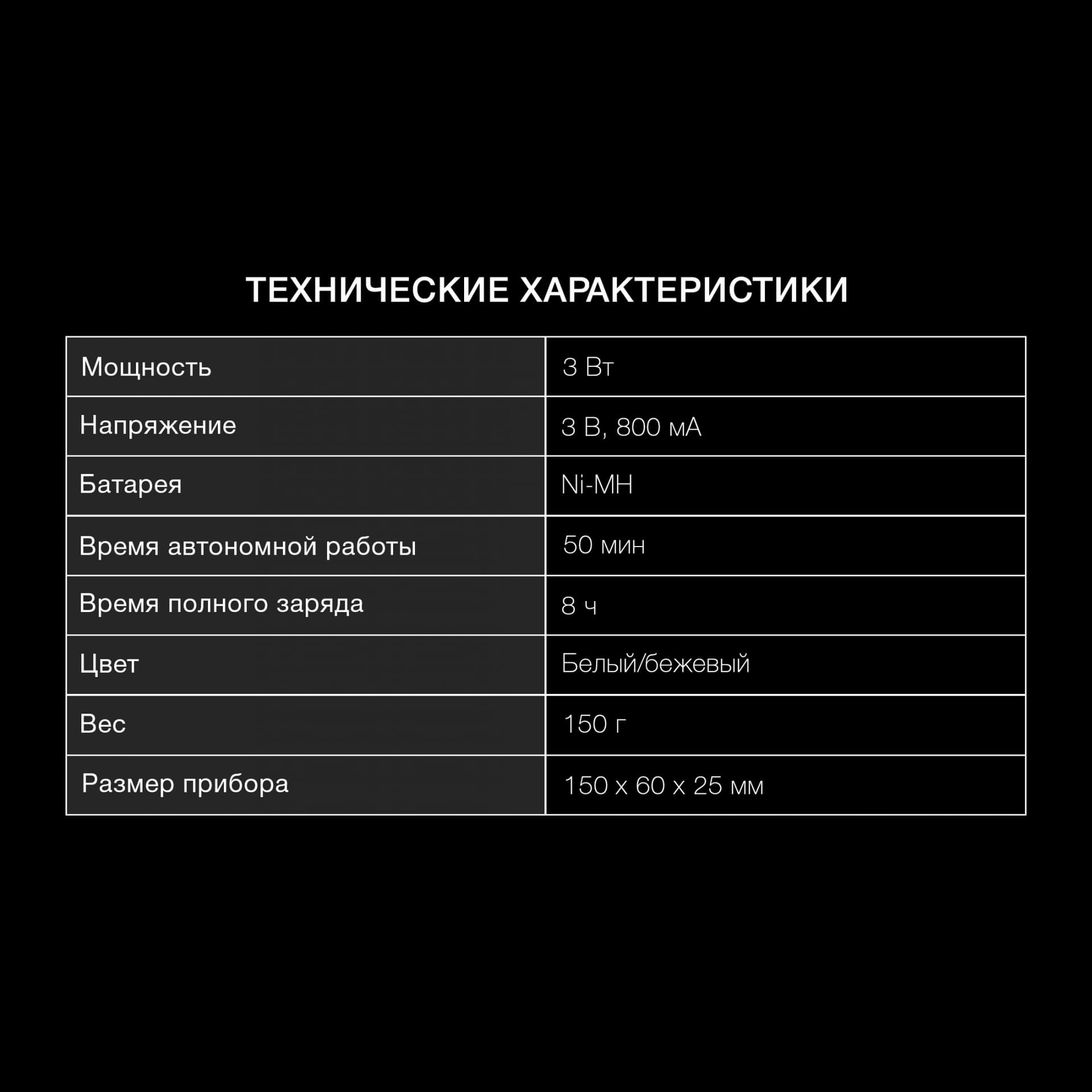 Эпилятор Hyundai H-EP9020 скор.:2 насад.:3 от аккум. белый/бежевый - фото 4