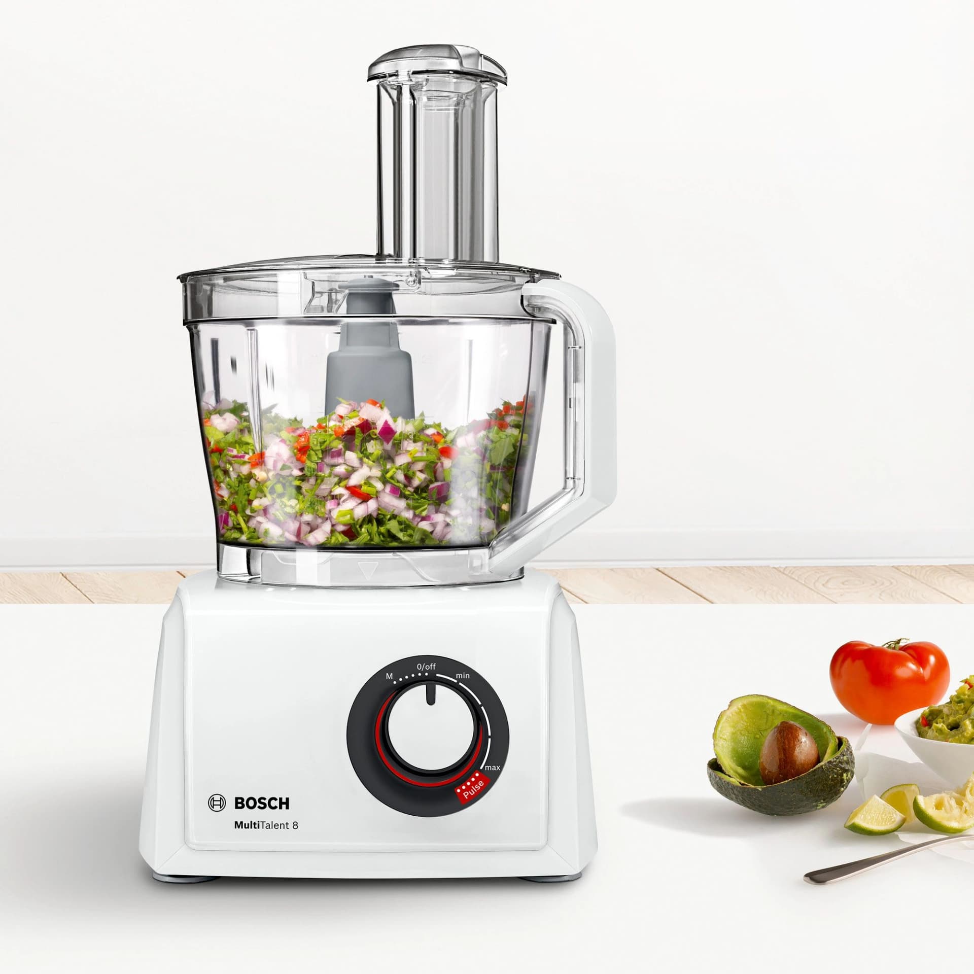 Кухонный комбайн Bosch MC812W620 1100Вт белый - фото 3