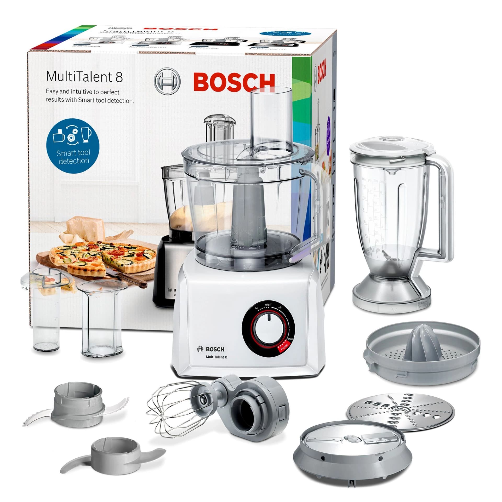 Кухонный комбайн Bosch MC812W620 1100Вт белый - фото 4