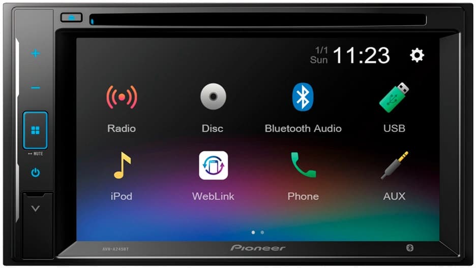 Автомагнитола Pioneer AVH-A245BT 2DIN 4x50Вт 6.2" - фото 3