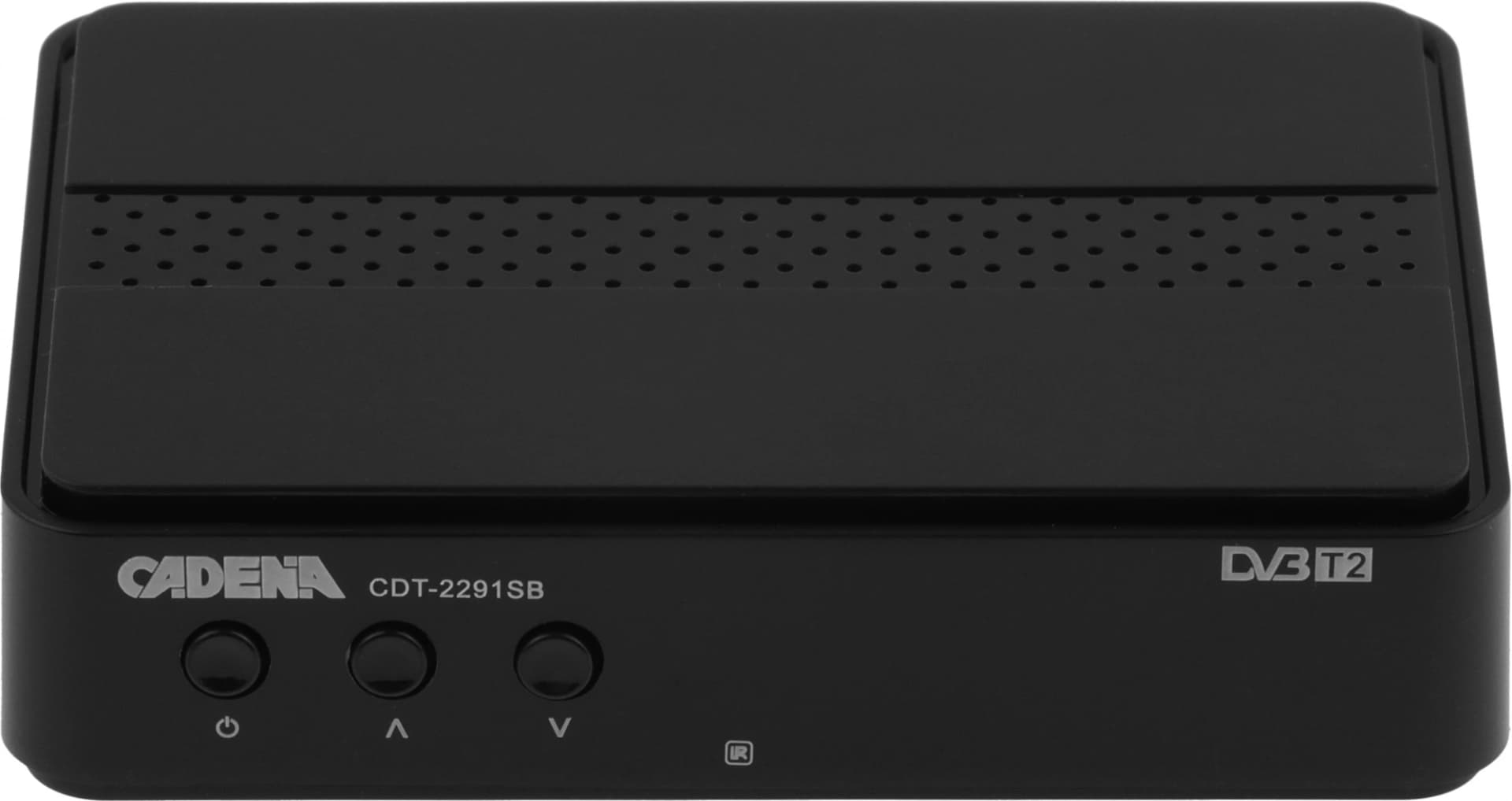 Ресивер DVB-T2 Cadena CDT-2291SB черный - фото 4