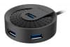 Разветвитель USB 3.0 A4Tech HUB-30C 4порт. черный - фото 3