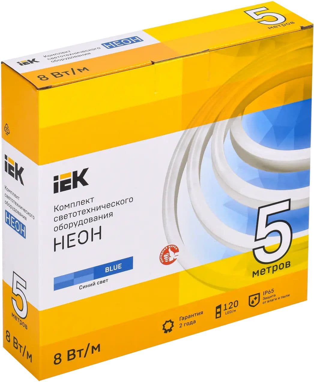 Гибкий неон IEK Неон (LSR5-B-120-65-2-05-S0) - фото 3