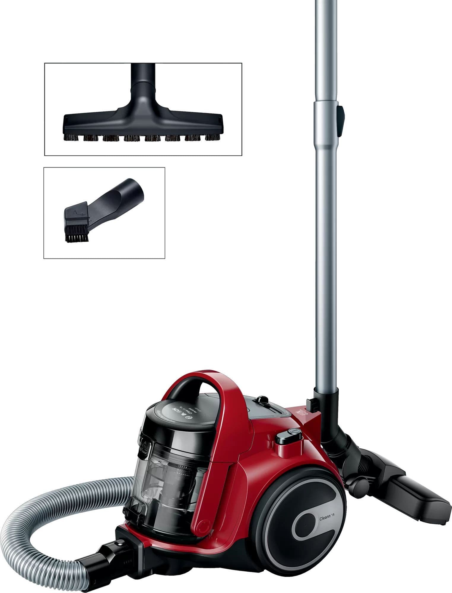 Пылесос Bosch BGC05AAA2 700Вт красный/черный - фото 5