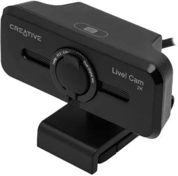Камера Web Creative Live! Cam SYNC V3 черный 5Mpix (2560x1440) USB2.0 с микрофоном (73VF090000000) - фото 2