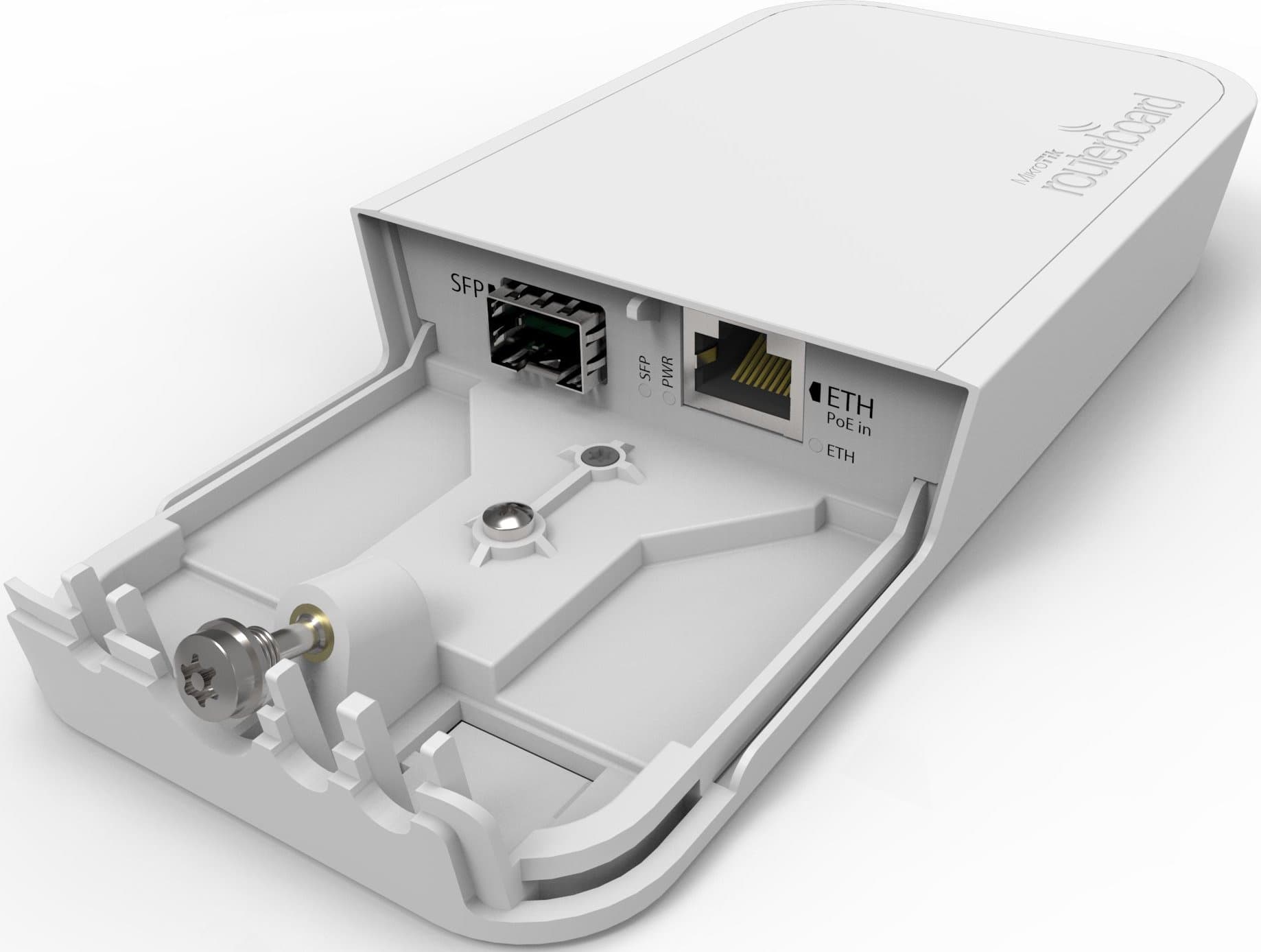 Медиаконвертер MikroTik RBFTC11 Fiber to Copper Outdoor 12-57V PoE with 802.3af/at - фото 4