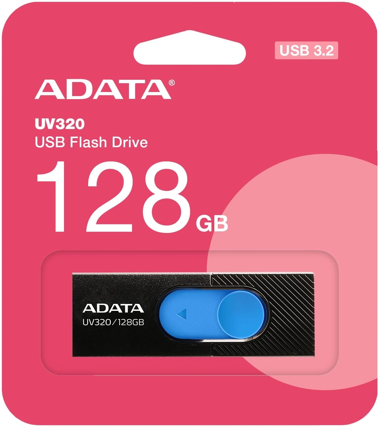 Флеш Диск A-Data 128Gb UV320 AUV320-128G-RBKBL USB3.2 черный - фото 4