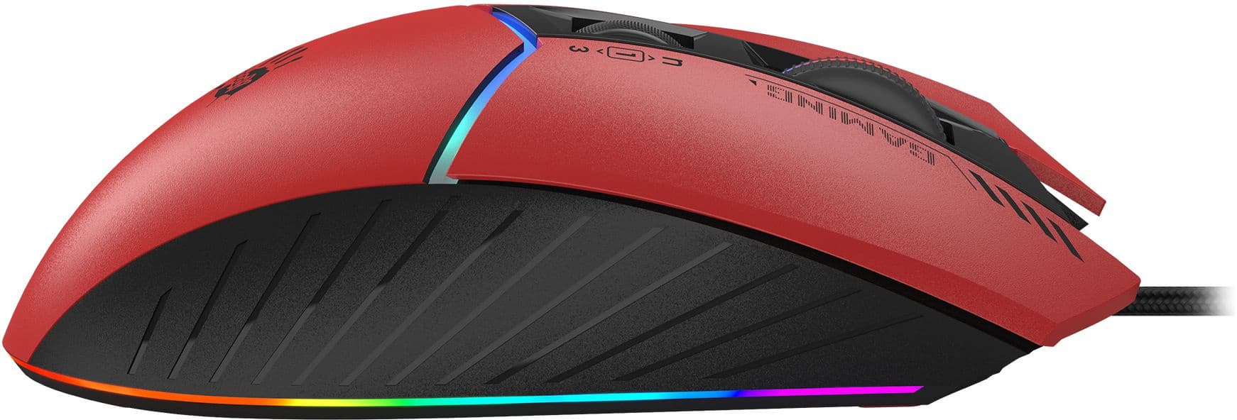Мышь A4Tech Bloody W95 Max Sports красный/черный оптическая 12000dpi USB 10but (W95 MAX SPORTS RED) - фото 5