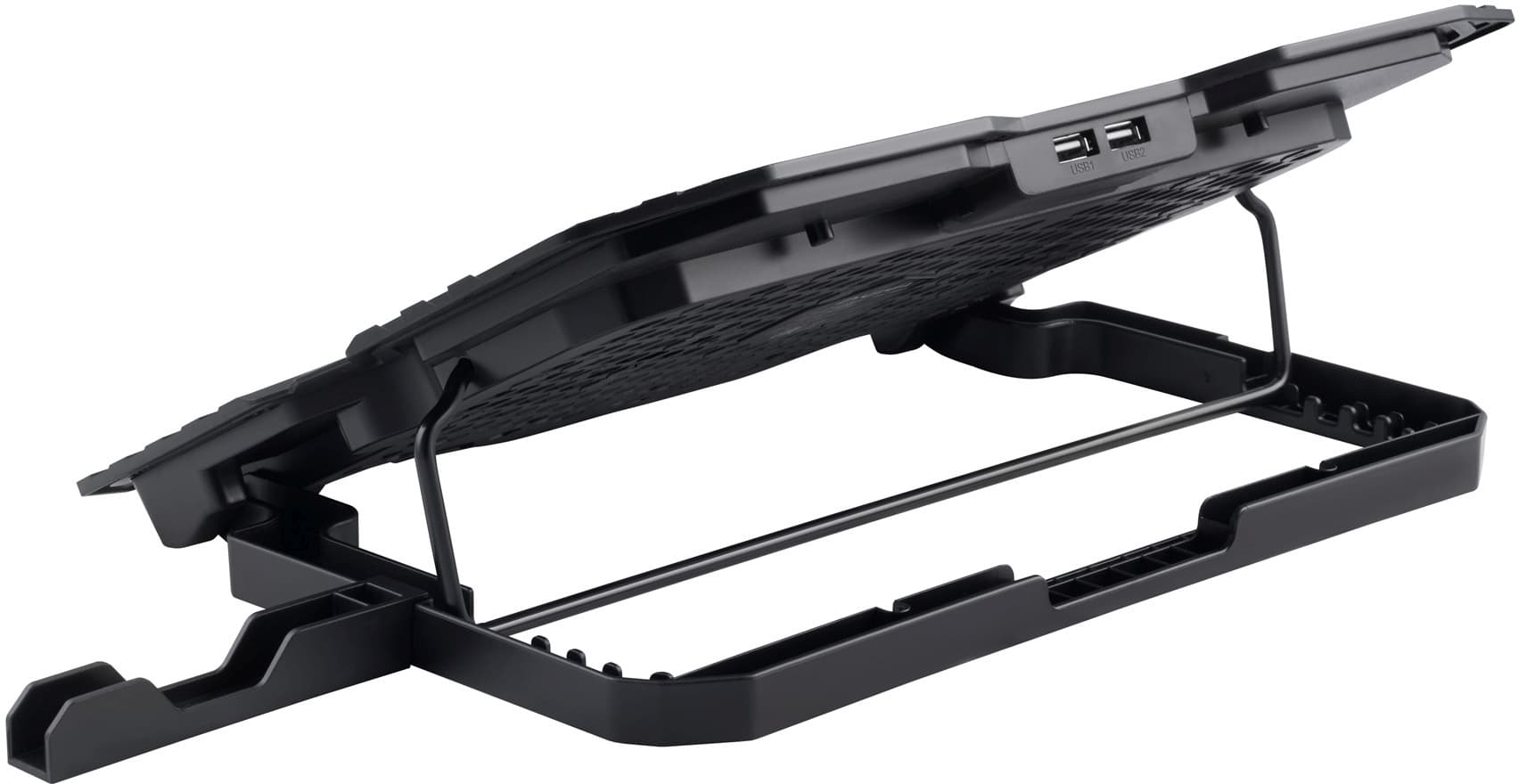 Подставка для ноутбука Digma D-NCP150-2 15.6"360x260x27мм 38дБ 2xUSB 2x 120ммFAN 650г металл/пластик черный - фото 5
