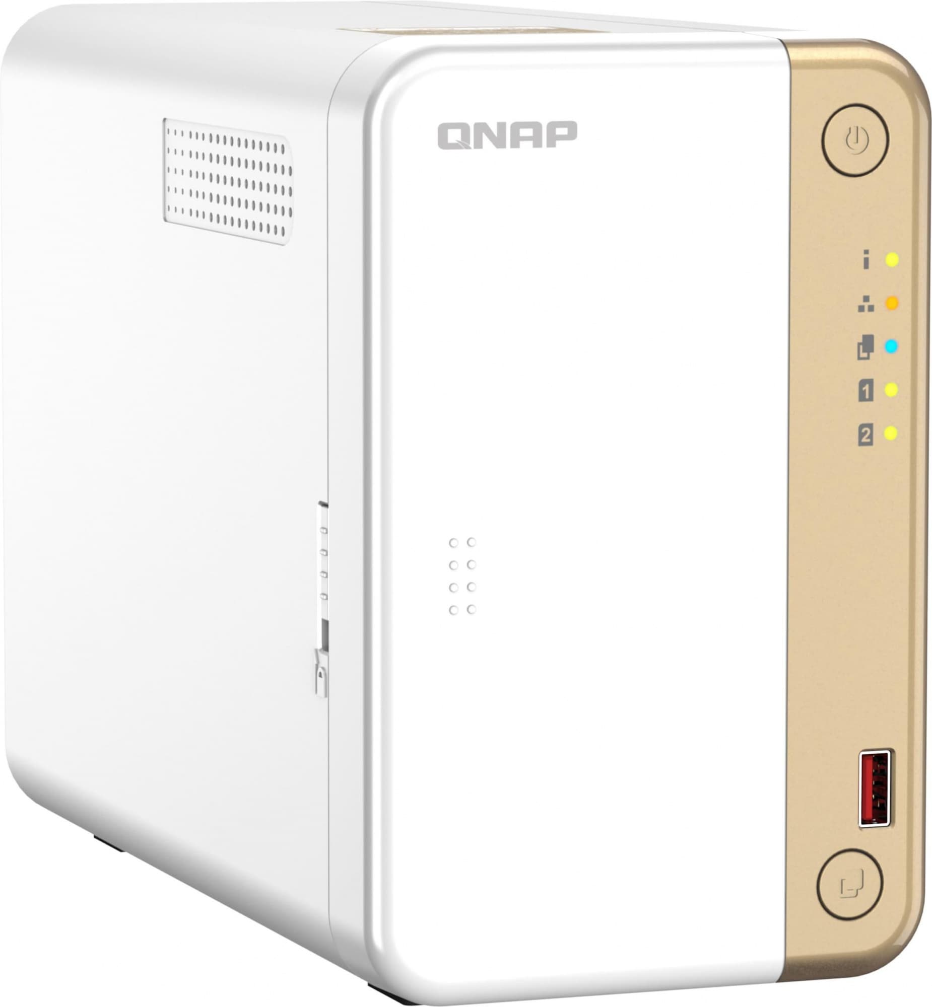 Сетевое хранилище NAS Qnap Original TS-262-4G 2-bay настольный Celeron N4505 - фото 3