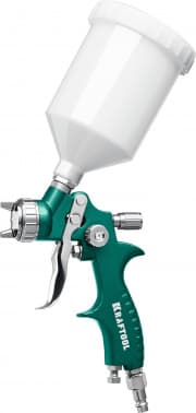 Краскораспылитель Kraftool AirFlat LVLP 06524-1.4 220л/мин соп.:1.4мм бак:0.6л зеленый - фото 5