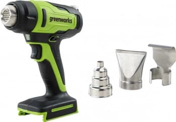 Технический фен Greenworks G24HG темп.50-550С (3400207) - фото 2