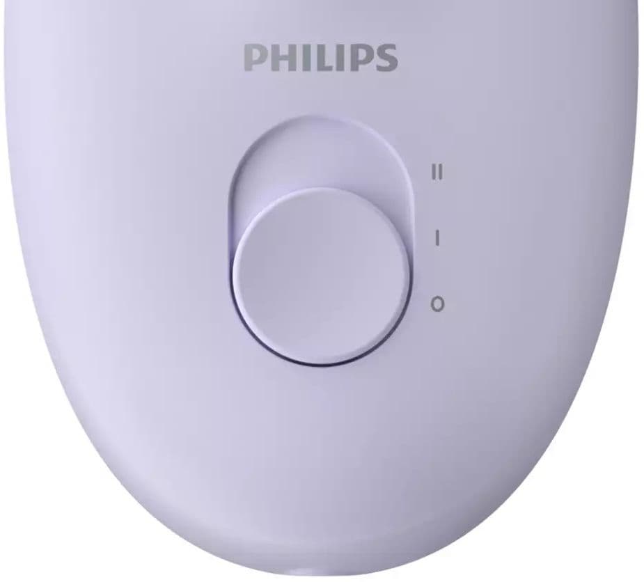 Эпилятор Philips BRE275/00 скор.:2 насад.:3 от электр.сети сиреневый/фиолетовый - фото 5
