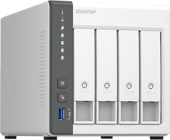 Сетевое хранилище NAS Qnap D4 (REV. C) 4-bay настольный Cortex-A55 RK3568B2 - фото 4
