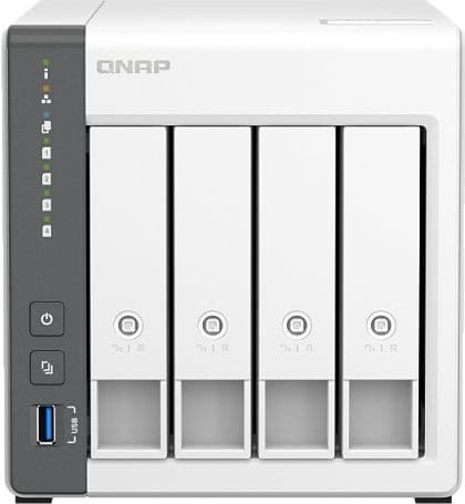 Сетевое хранилище NAS Qnap D4 (REV. C) 4-bay настольный Cortex-A55 RK3568B2 - фото 3