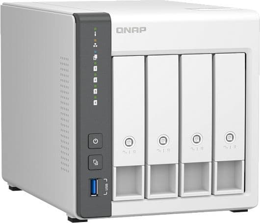 Сетевое хранилище NAS Qnap D4 (REV. C) 4-bay настольный Cortex-A55 RK3568B2 - фото 5