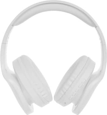 Гарнитура накладные Digma BT-17 белый беспроводные bluetooth оголовье (BT17W) - фото 5