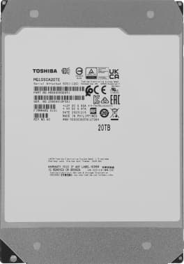 Жесткий диск Toshiba SAS 3.0 20Tb MG10SCA20TE Server 512E (7200rpm) 512Mb 3.5" - фото 2