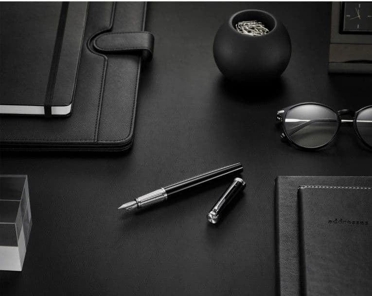 Ручка перьев. Parker Ingenuity Core F570 (2181994) Black СT F сталь нержавеющая подар.кор. - фото 4